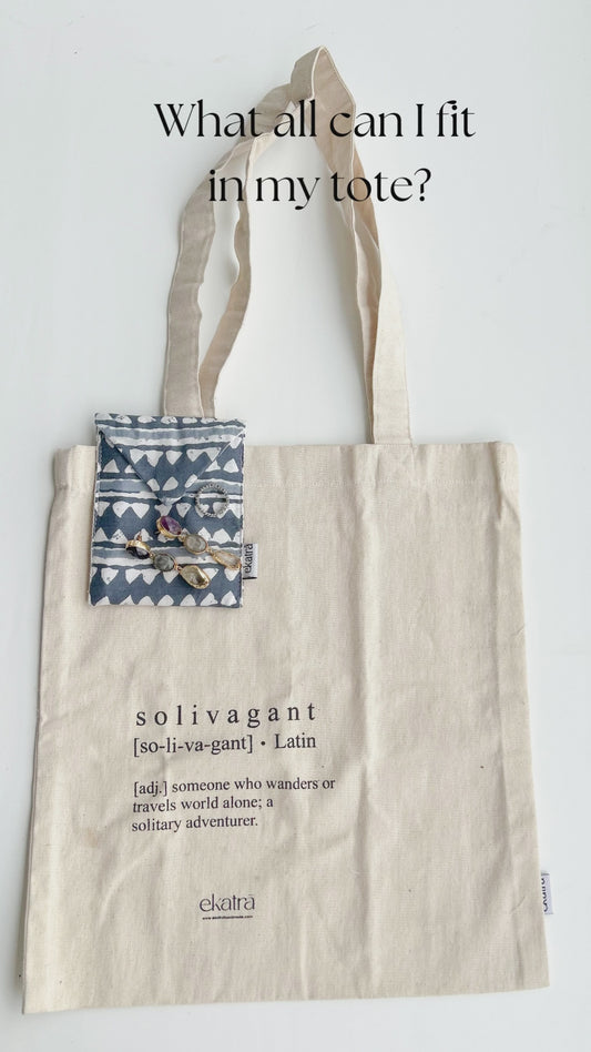 Day tote - Woven Cotton