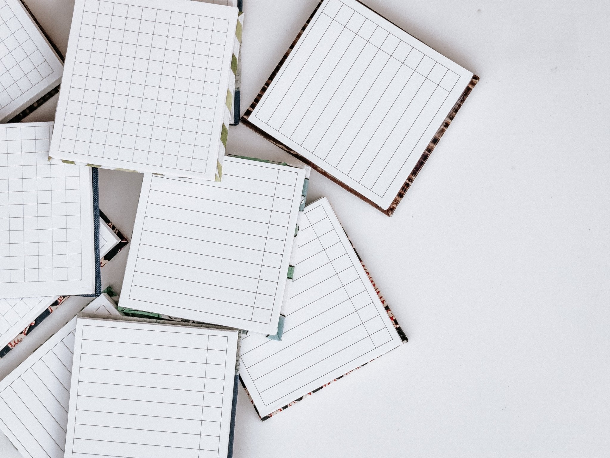 Study Pad Blocks Mini Ruled Tearable Block Pad by Ekatra | Portable Journaling & To-Do ...