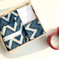 Stationery Loaded Gift hamper personalized by Ekatra Loaded Gift Box - Indigo Chevron