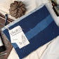 Sustainable Cotton Travel Pouch/Organizer by Ekatra Indigo Stripes