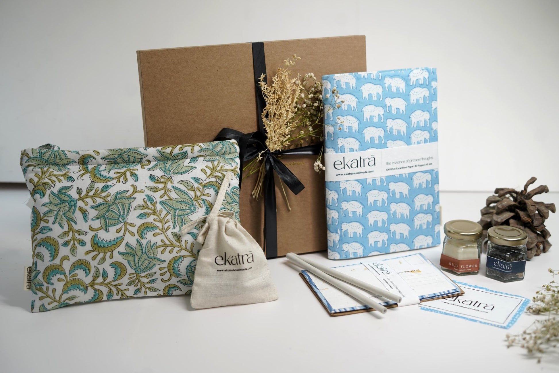 Sustainable Thoughtful Hamper by Ekatra - Elephant Motif