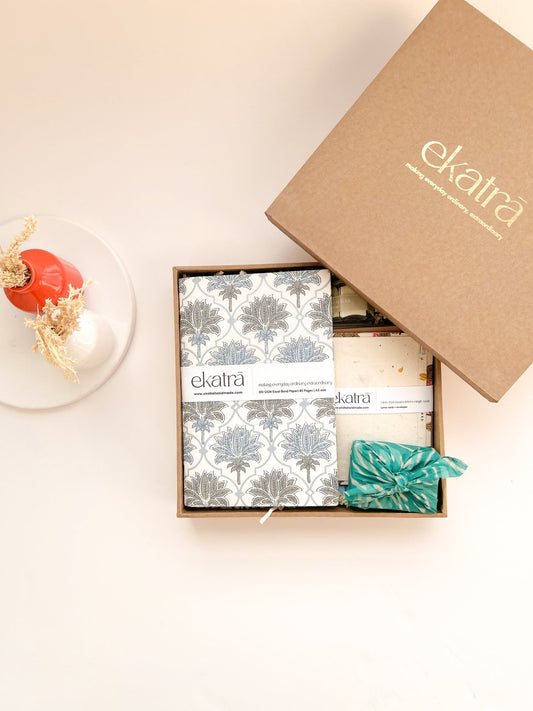 Sustainable Wellness Hamper for all by Ekatra - Blue Lotus