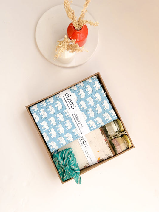 Sustainable Wellness Hamper for all by Ekatra - Elephant motif