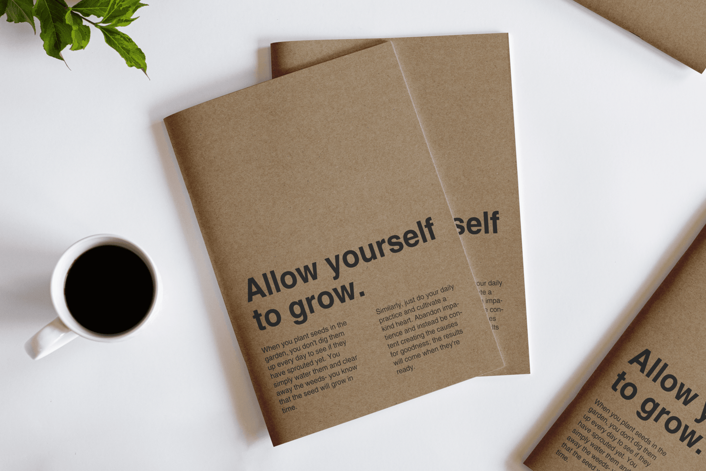 The Bare Book Allow yourself to grow