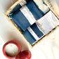 Stationery Loaded Gift hamper personalized by Ekatra Loaded Gift Box - Indigo Stripes